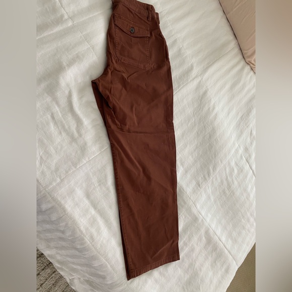 Universal Thread High-Rise Straight Leg Pants Rust Brown Size 8 - Picture 5 of 11